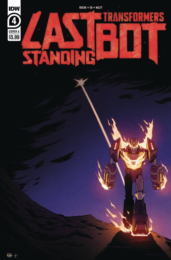 TRANSFORMERS LAST BOT STANDING 4 Cover A Nick Roche (2 of 8)